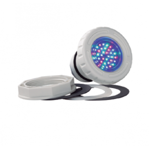 K LED прожектор за басейни, облицовани с керамика, бял и цветен модел 
