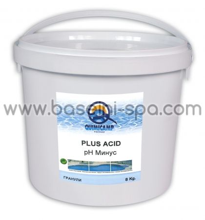 pH (-) Препарат на гранули за понижаване на pH стойността на водата